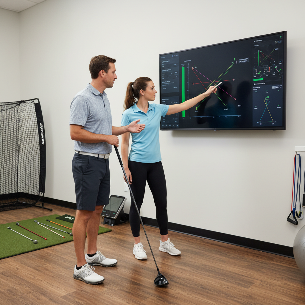 Golf-specific physical therapy in Knoxville featuring swing analysis technology and personalized treatment for golfers